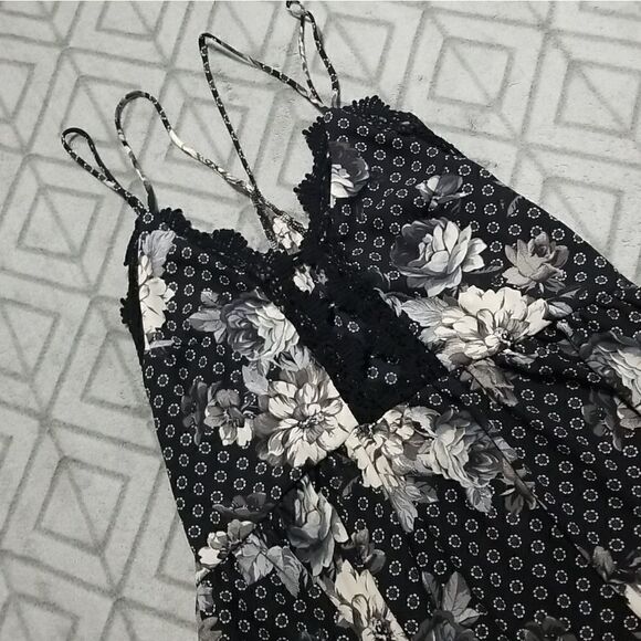 Free People Floral Lace Flowy Dress - Picture 4 of 7